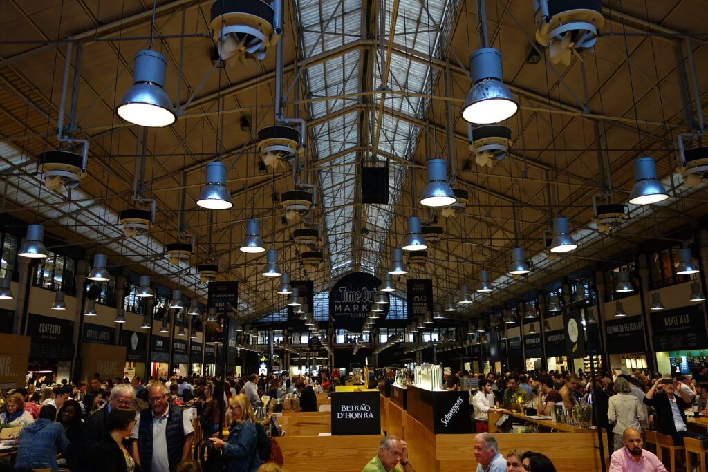 Mercado da Ribeira (Time Out Market), en Lisboa