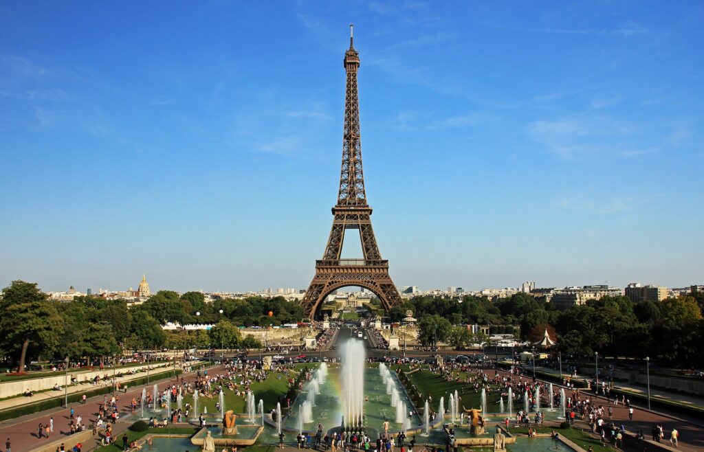 Torre Eiffel vista desde el Trocadéro
