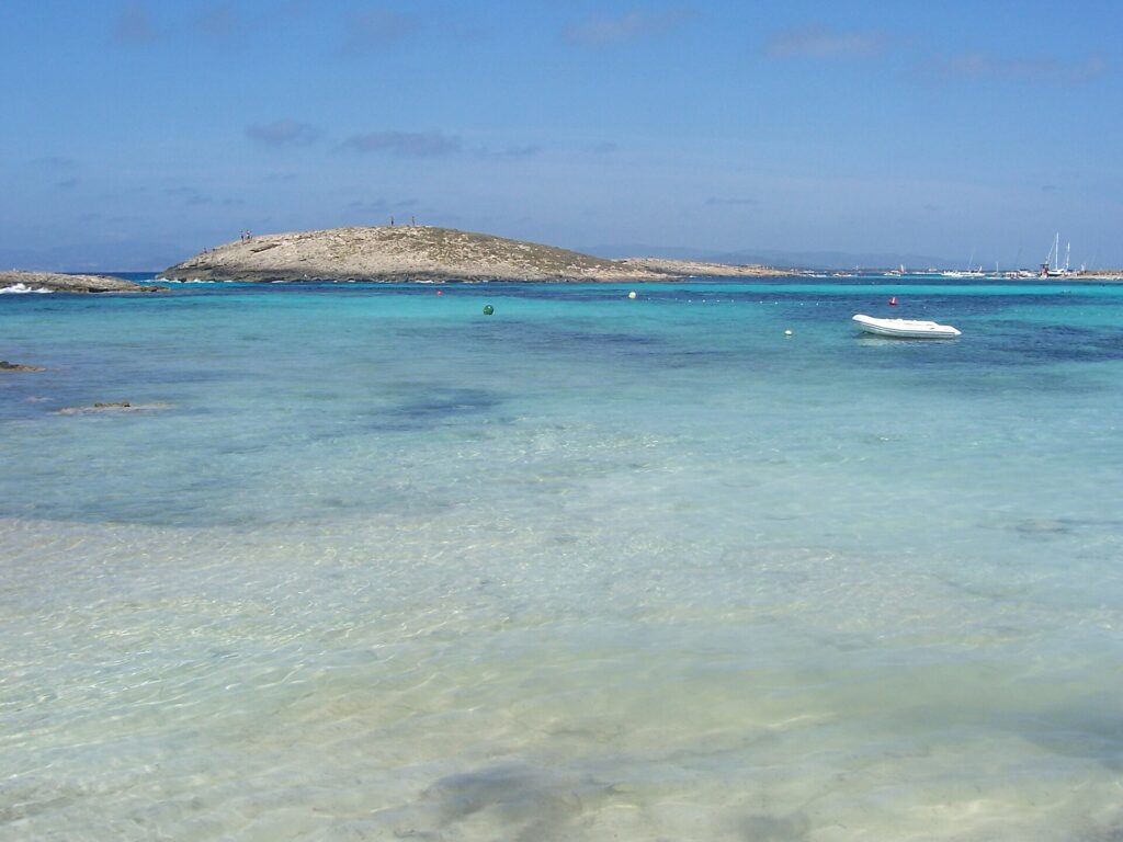 Playa de Ses Illetes, en Formentera