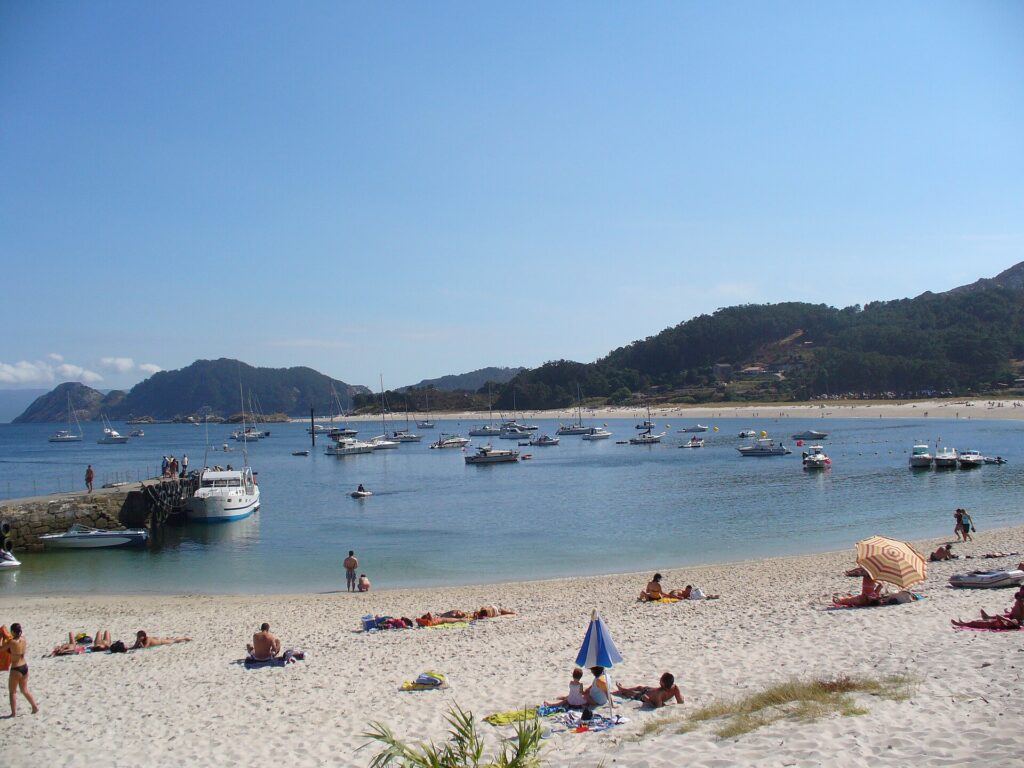 Playa de Rodas, en las Islas Cíes