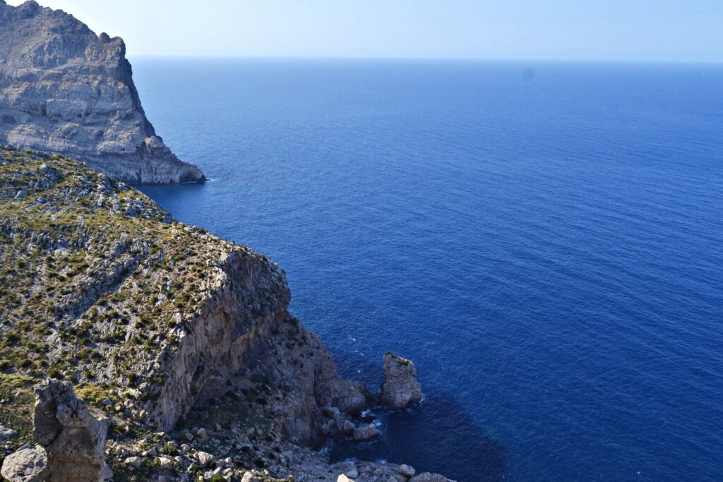 Costa de la Serra de Tramuntana, en Mallorca